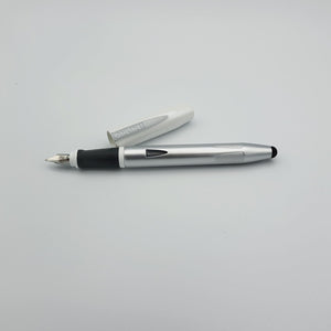 ONLINE of Germany "Switch" Fountain Pen/Touchscreen Stylus - Pearl White/Satin S