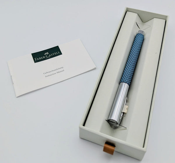Faber-Castell Ambition OpArt Blue Ocean Fountain Pen (147090)