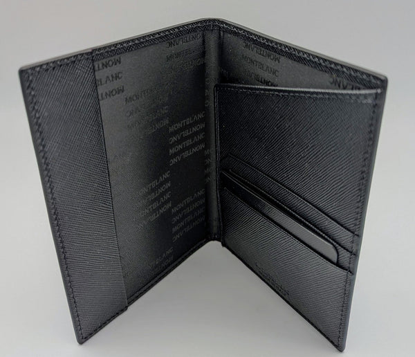 Montblanc Sartorial Black Passport Holder #113232 – Saffiano Leather – NEW
