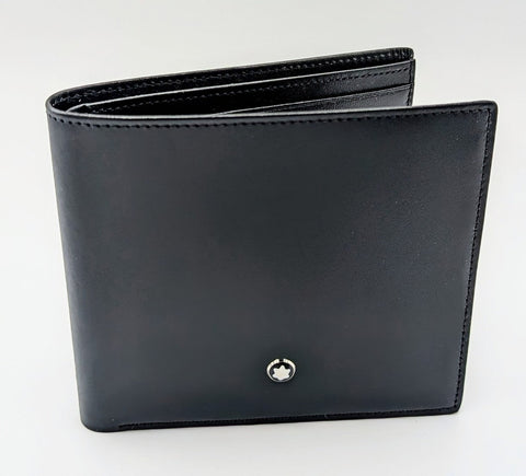 NIB Montblanc Meisterstück 8CC Wallet Black (7163)