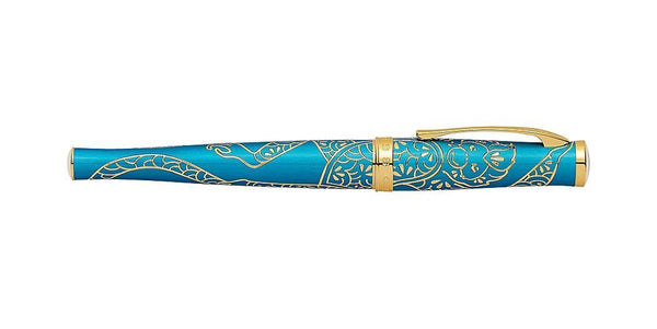 Cross Year of the Monkey Zodiac Teal Blue Rollerball Pen