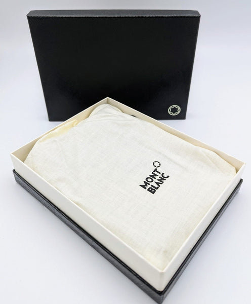 Montblanc Sartorial Black Passport Holder #113232 – Saffiano Leather – NEW