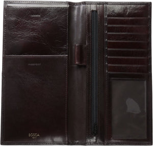 Bosca Flight Attendant Document Organizer Genuine Old Leather 625-58
