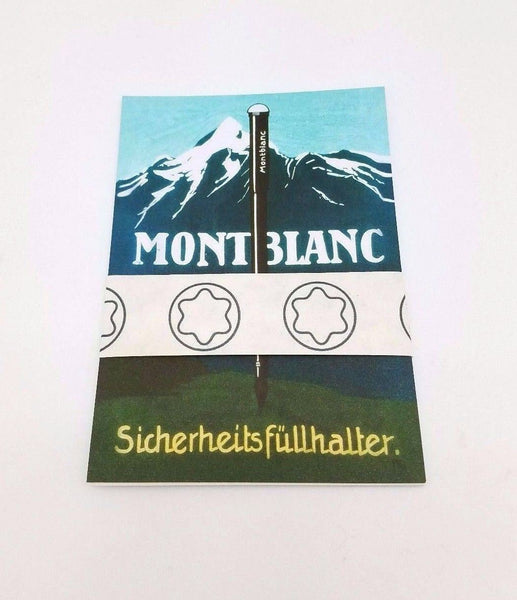 Authentic Montblanc Pen Vintage-Style Postcards (Set of 5)