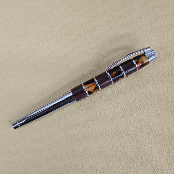 ONLINE of Germany Business Line Wood/Acrylic Medium Fountain Pen