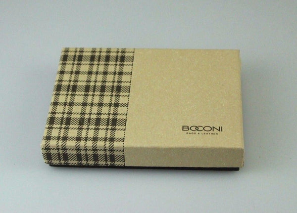 Boconi Leather Magentic Kylie Berry w/Blonde RFID Card Case (905-3427) New!