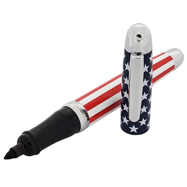 Sherpa Pen Classic Patriot American Flag Pen/Sharpie Marker Cover metal Sharpie marker holder by Sherpa Pen