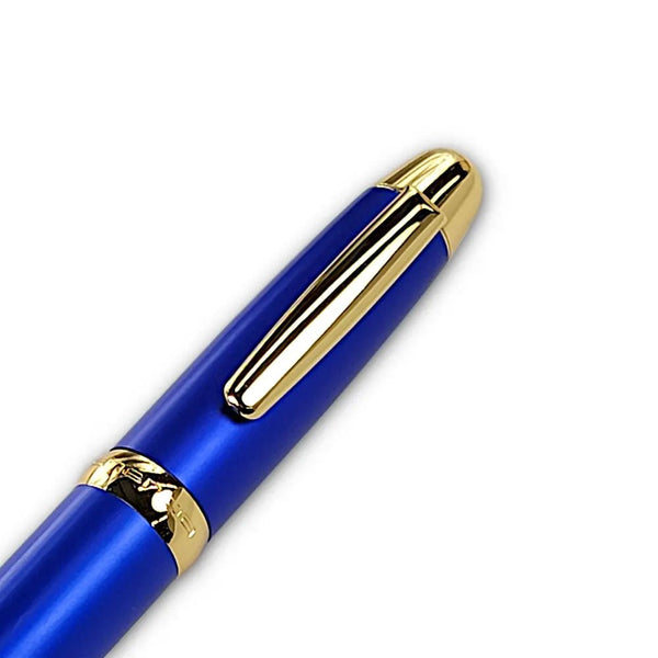 Sherpa Pen Aluminum Classic Perfect Blue and Gold Pen/Sharpie Marker Cover metal Sharpie marker holder by Sherpa Pen
