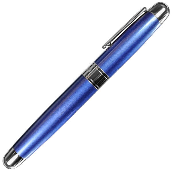NEW! Sherpa Pen Classic Contemporary Silver Sapphire Pen/Sharpie Marker Cover
