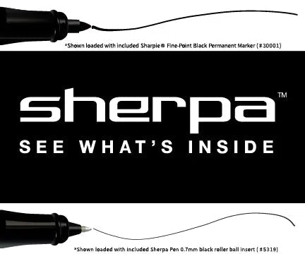 Sherpa Pen Classic City Lights Pen/Sharpie Marker Cover metal Sharpie marker holder by Sherpa Pen