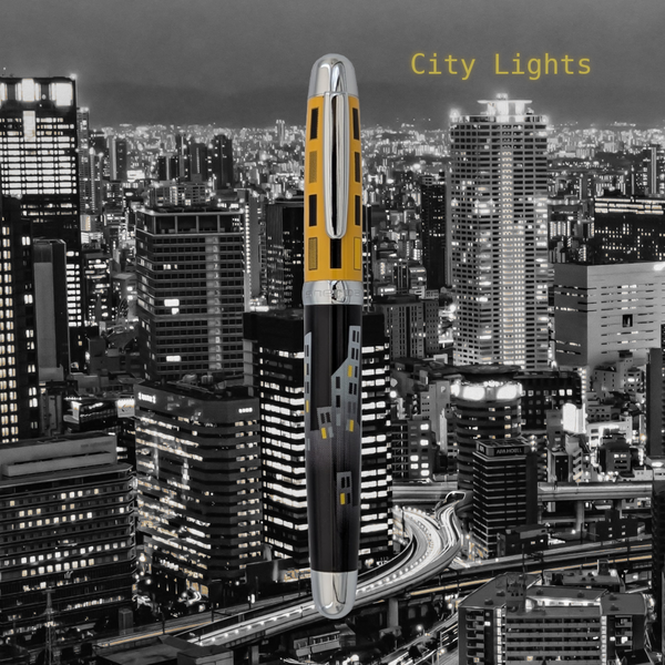 Sherpa Pen City Lights all metal Sharpie marker and disposable pen cover - Back for a limited time