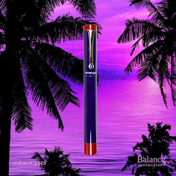 Sherpa Pen Balance Cover in Plum Paradise - Premium metal Sharpie marker holder sleeve