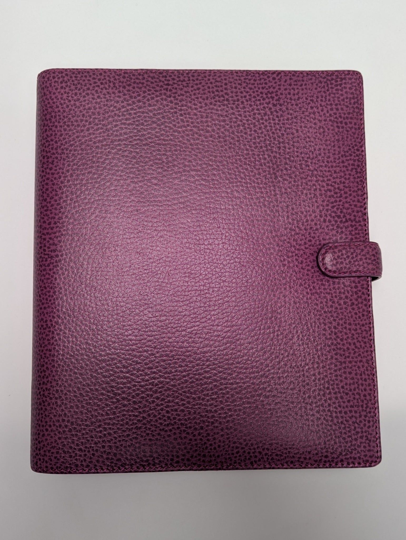 Filofax Raspberry Leather A5 Finsbury Agenda/Planner #025371