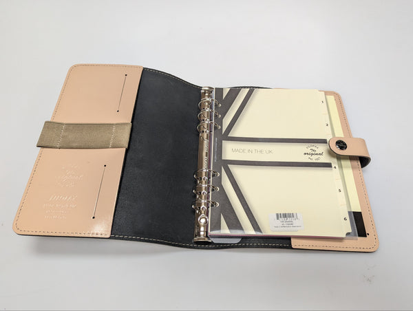 Filofax A5 The Original Leather Nude Agenda/Planner #022387