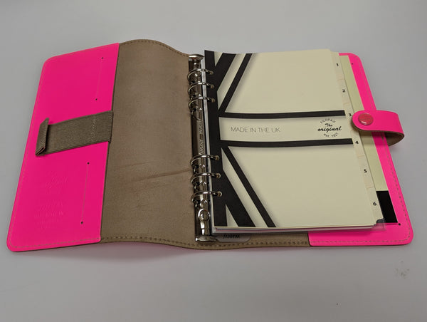 Filofax A5 Pink The Original Agenda/Planner #022439