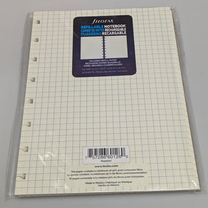 Filofax Refillable Notebook - A5 squared paper refill #152905U