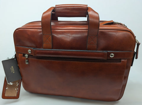 Bosca Old Leather Cognac Stringer Bag #817-32