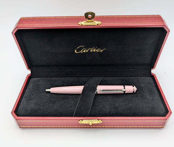 Cartier Pink Mini Diabolo Ball Point Pen (ST180067)