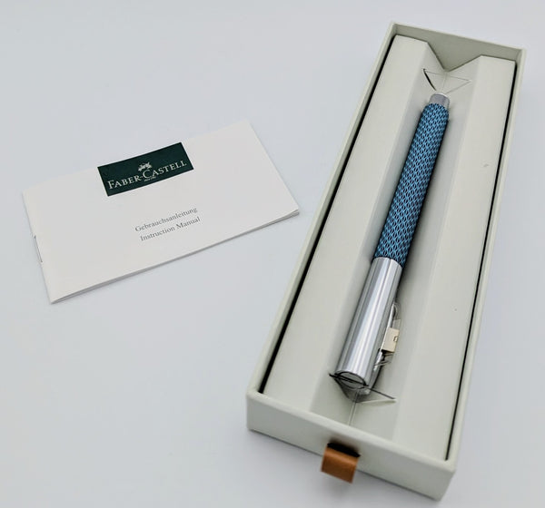 Faber-Castell Ambition OpArt Blue Ocean Fountain Pen (147090)