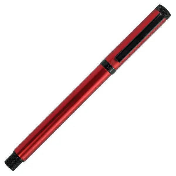 Sherpa Matte Red and Black Stick Ballpoint Pen Cover metal Sharpie marker holder by Sherpa Pen