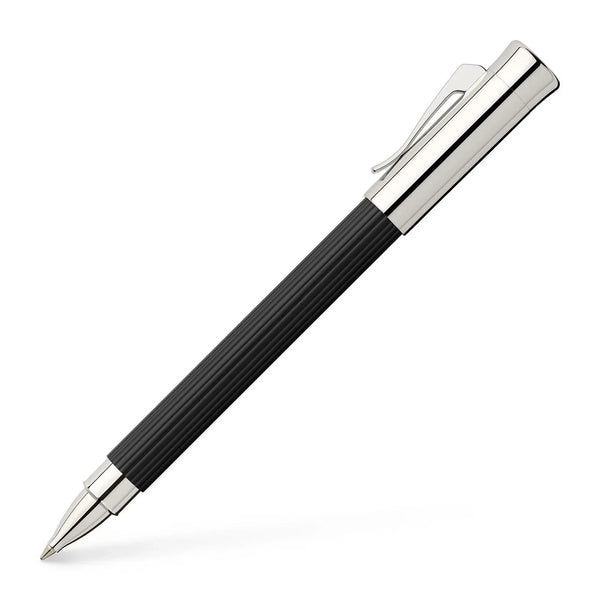 Graf von Faber Castell Black Tamitio Roller Ball Pen (#141571) NEW
