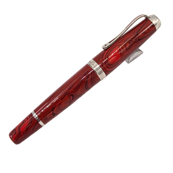 Montegrappa Passione Red Cinnamon Celluloid Medium Fountain Pen