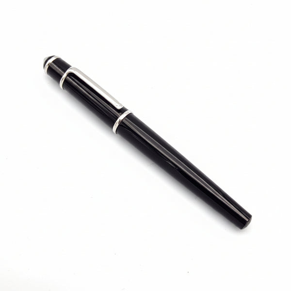 Cartier Diabolo Black and Platinum Rollerball Pen