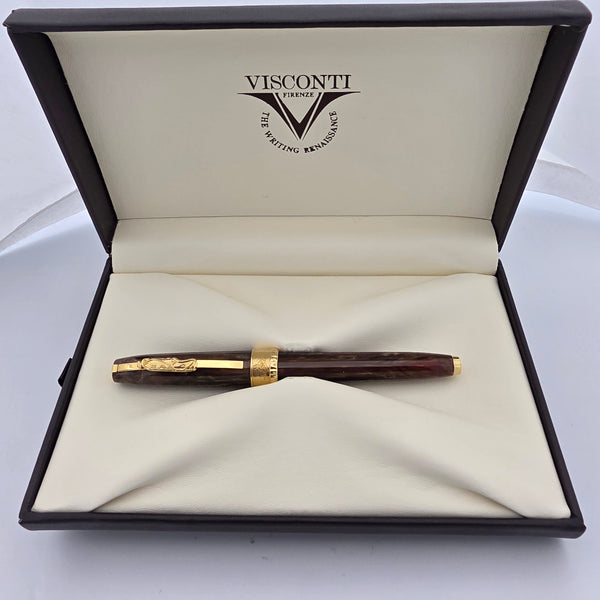 Visconti Surrealist Salvador Dali Brown Medium Fountain Pen