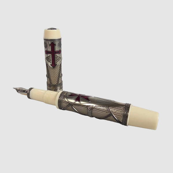 Visconti Knights Templar Limited Edition Medium Fountain Pen #46/700