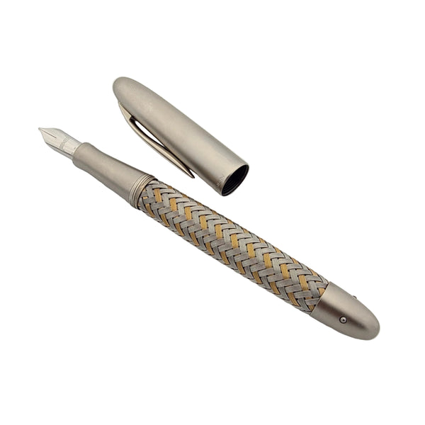 Porsche Design 3100 Tec Flex Medium 18kt Gold Fountain Pen