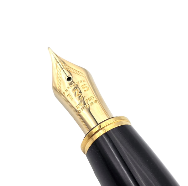 Cross Peerless 18kt Gold Fountain Pen Replacement Nib Fine Point