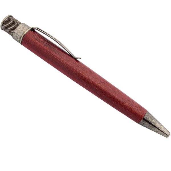 Retro 51 Tornado Painted Bamboo "Artist Proof" Cranberry Rollerball Pen