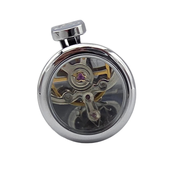 TF Est. 1968 Genève Suisse Tourbillion Stainless Steel Ballpoint Pen