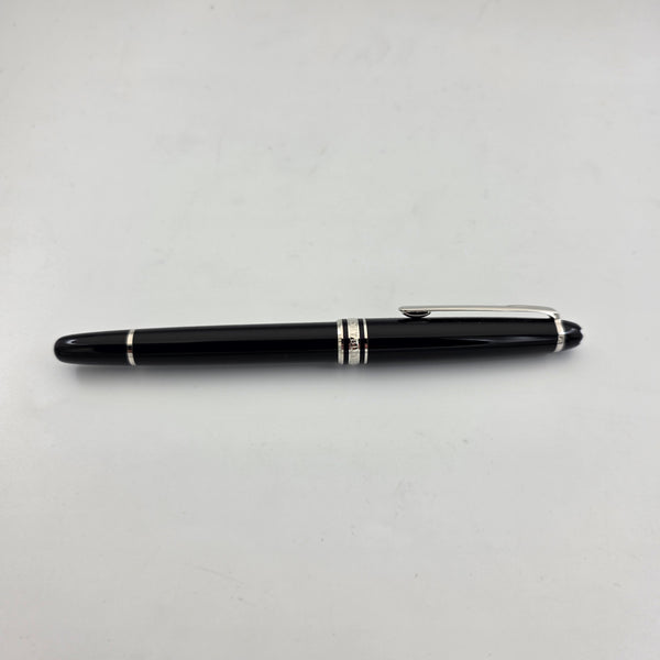 Montblanc Meisterstuck Classique Black and Platinum Rollerball Pen - New in Box