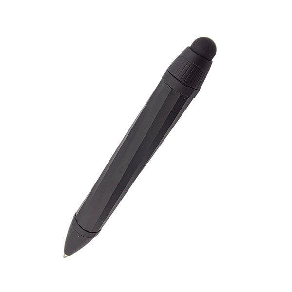 Digee Twist "Shakeable" Black Ballpoint Pen with Stylus