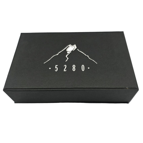 5280 Executive Desk Set With Blue Chevron Guilloche Pen