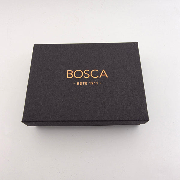 Bosca 6-Hook Key Case in Old Leather Black
