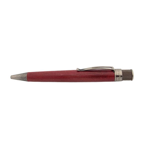 Retro 51 Tornado Painted Bamboo "Artist Proof" Cranberry Rollerball Pen