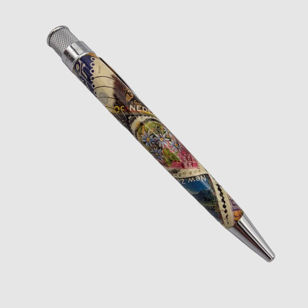 Retro 51 Postmaster Fountain Pen and Rollerball Set