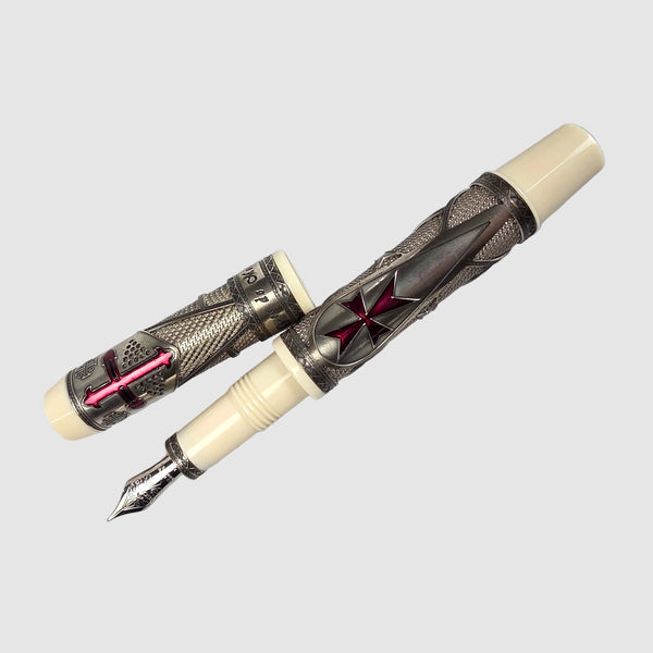 Visconti Knights Templar Limited Edition Medium Fountain Pen #46/700
