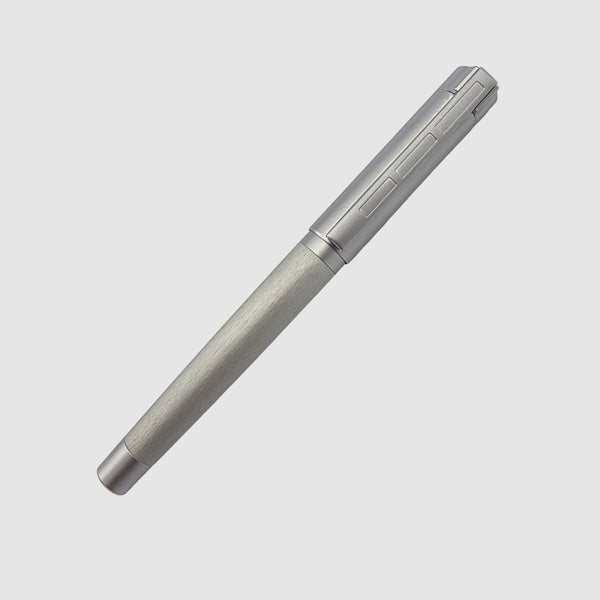 Staedtler Initium Mettalum Brushed Silver Medium Fountain Pen