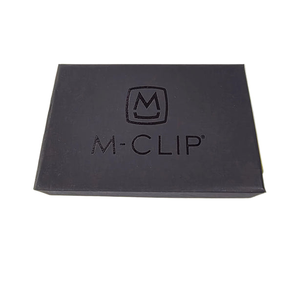 M-Clip Black Herringbone Ultralight Money Clip