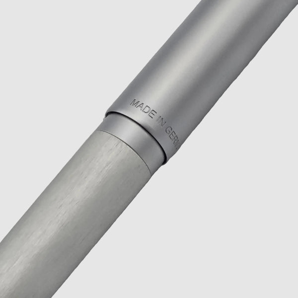 Staedtler Initium Mettalum Brushed Silver Medium Fountain Pen