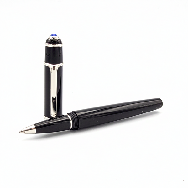 Cartier Diabolo Black and Platinum Rollerball Pen