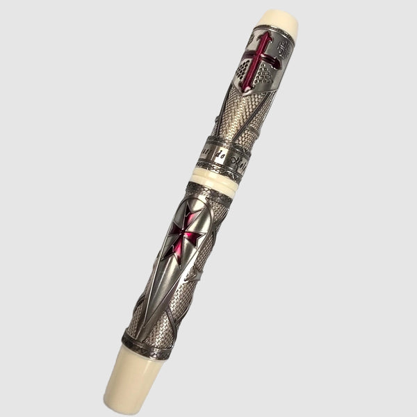 Visconti Knights Templar Limited Edition Medium Fountain Pen #46/700