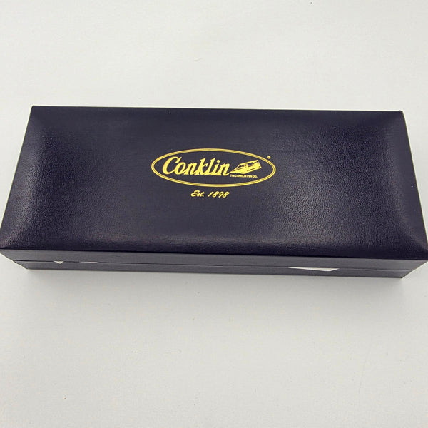 Conklin Limited Edition Mark Twain Demo Rose Gold Crescent Medium Fountain Pen