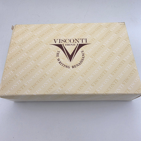 Visconti Opera Tube Typhoon Blue Mosquito Filler Medium Fountain Pen