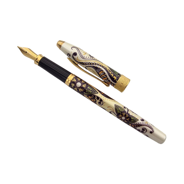 Cross Botanica Golden Magnolia Medium Fountain Pen