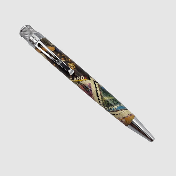 Retro 51 Postmaster Fountain Pen and Rollerball Set
