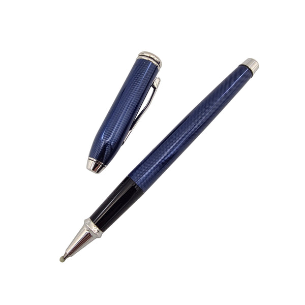 Cross Townsend Quartz Blue Rollerball Pen (695-1) NIB